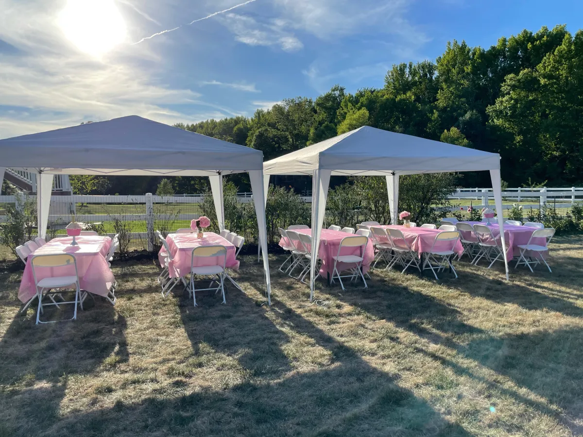 Table discount tent rentals