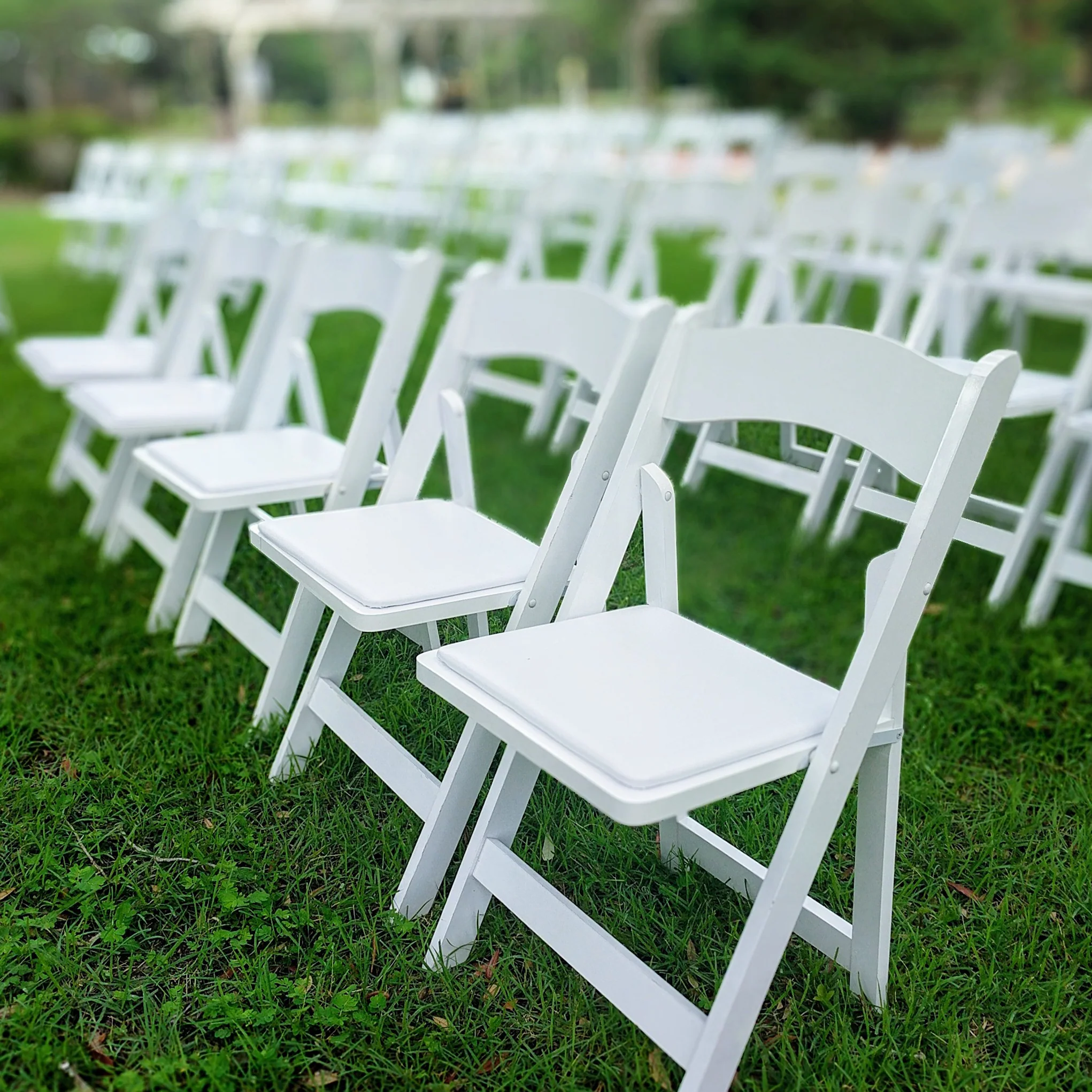 Backyard party setup for home events in Central NJ